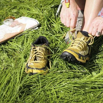 blister advice heel lock lacing technique