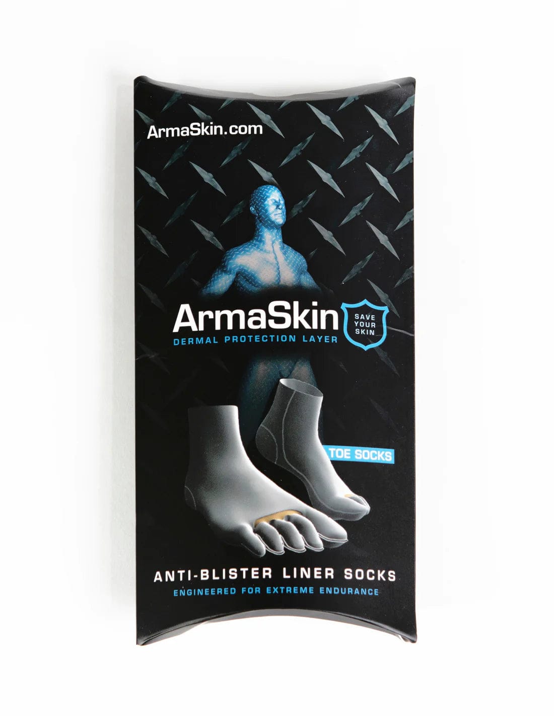 ArmaSkin Toe Socks packaging