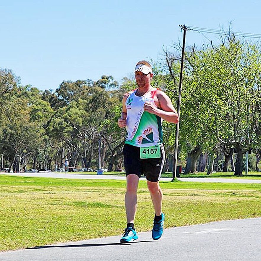 matt at the Adelaide 6-day ultramarathon 2014