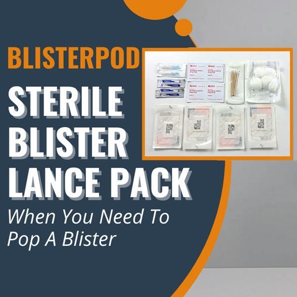 Sterile blister lance pack