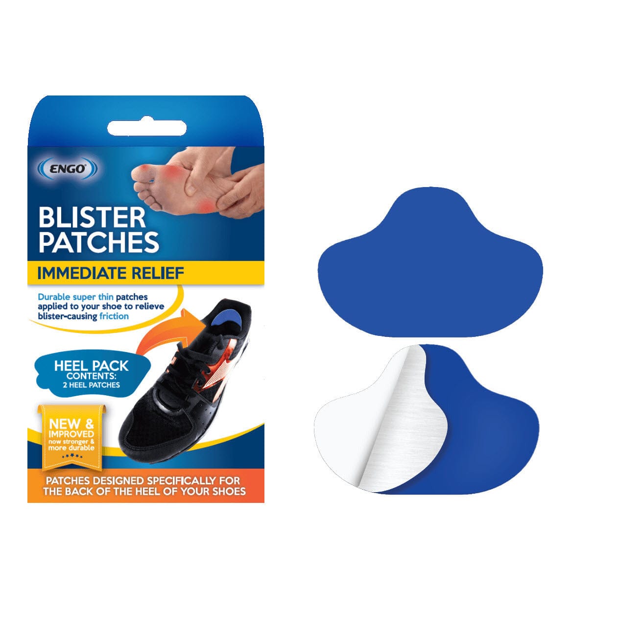 ENGo Heel Blister Patches