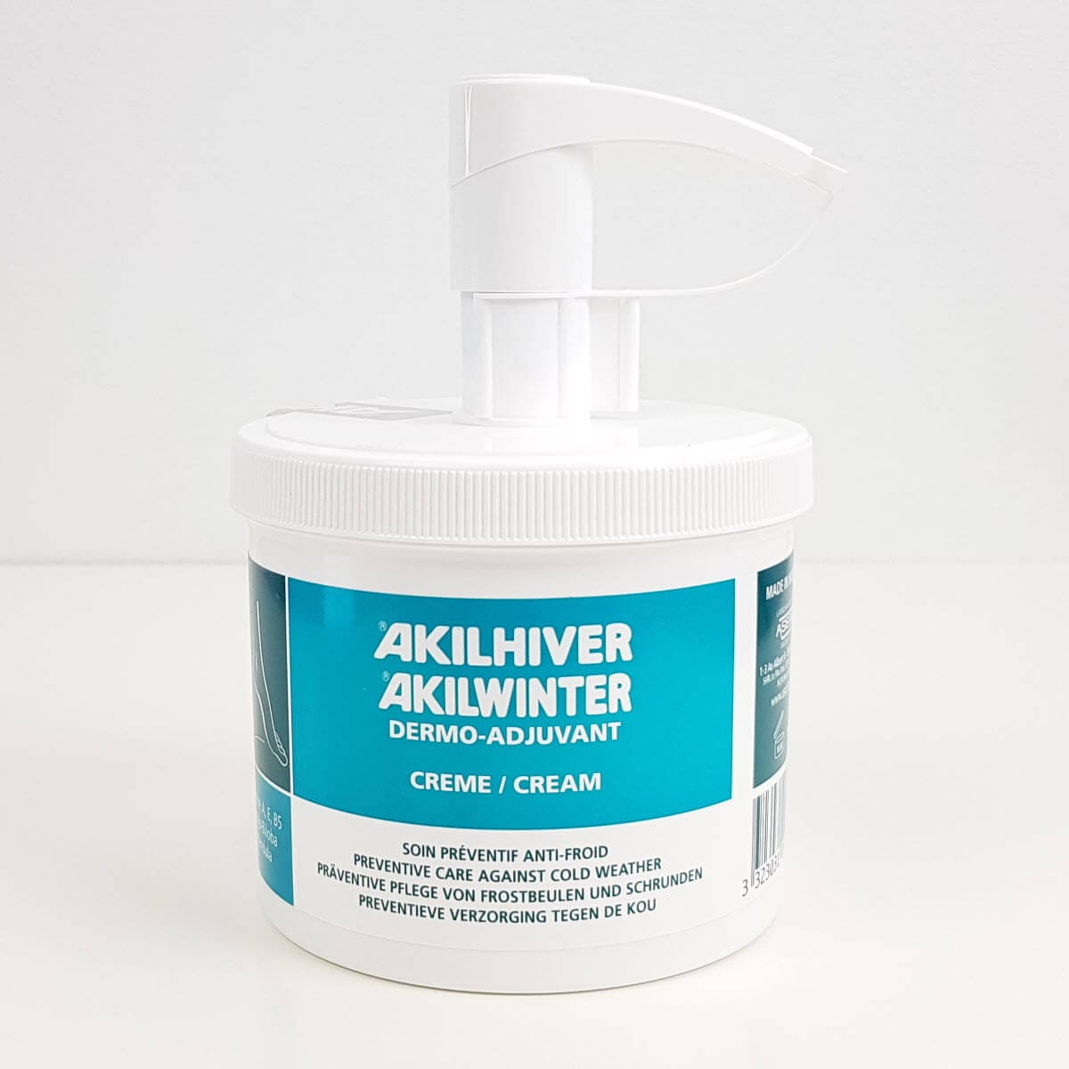 Akileine Akilwinter - 500ml Pump Tub (for Chilblain Prevention)