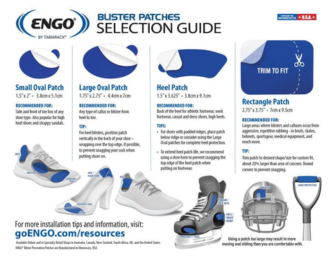 ENGO Blister Patches Combo Pack