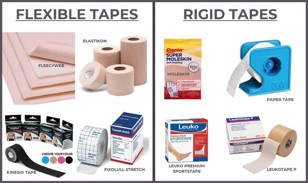 types of blister tapes - rigid and flexible