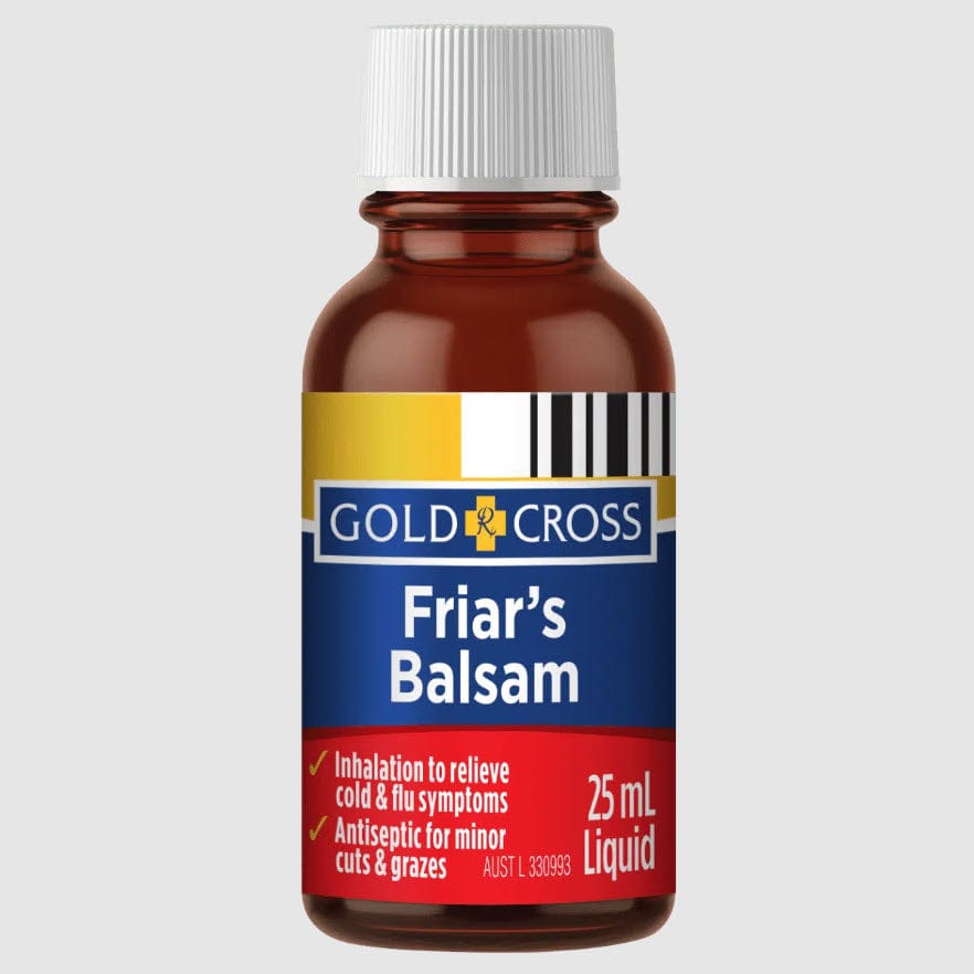 Gold Cross Compound Benzoin Tincture Medical Supplies - Blister Prevention