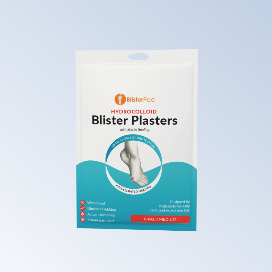 BlisterPod Hydrocolloid Envelope 6-Pack Medium