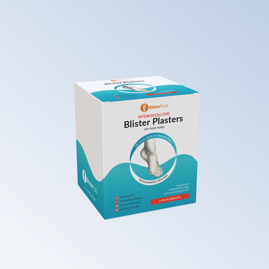 BlisterPod Hydrocolloid Blister Plaster Bandages Hydrocolloid - Blister Prevention