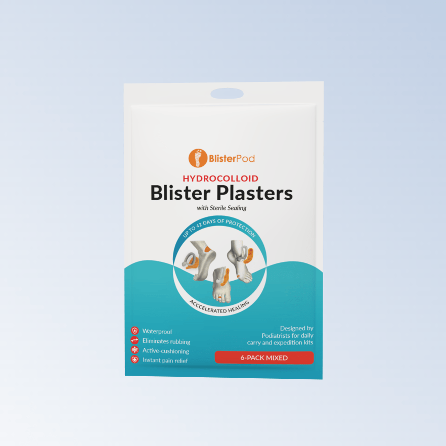 BlisterPod Hydrocolloid Envelope 6-Pack Mixed