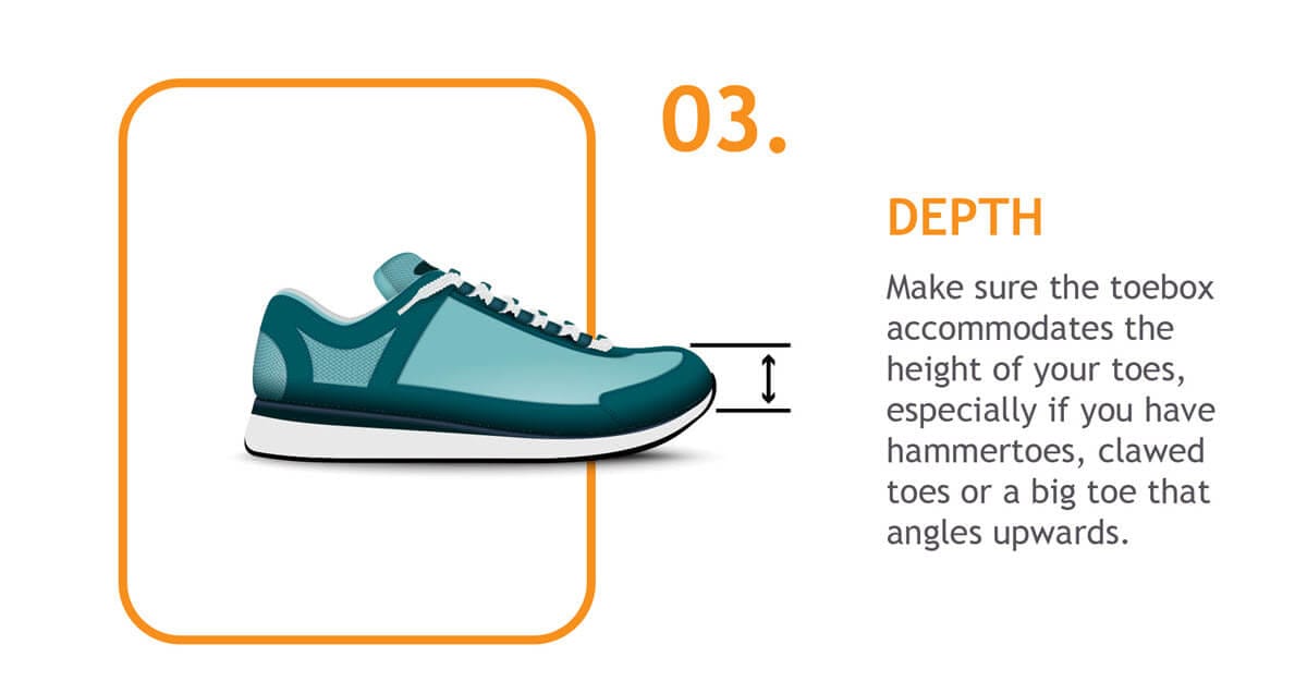 toebox depth shoe fit