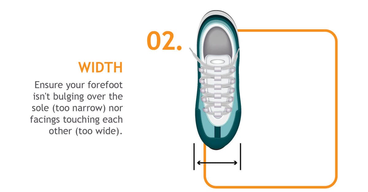 Forefoot width