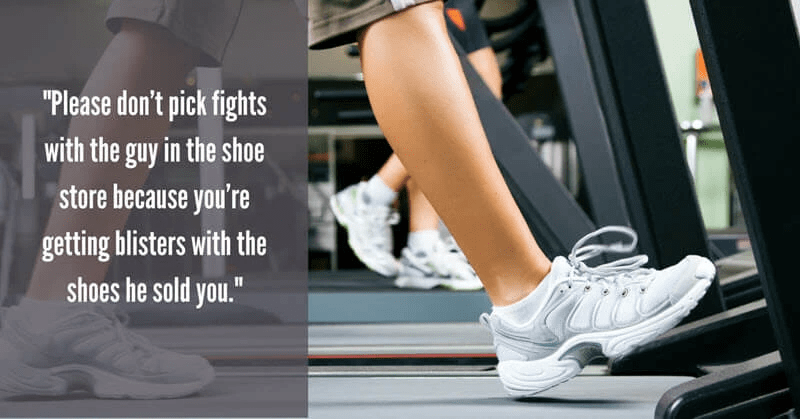 Are your shoes giving you blisters?