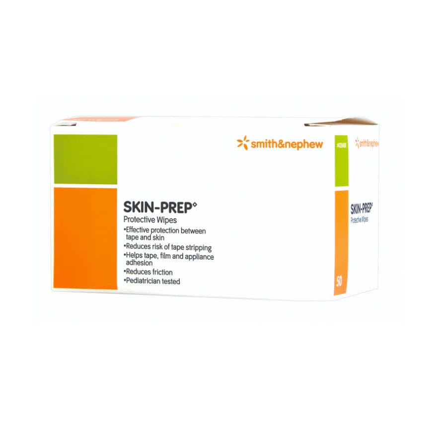 Smith & Nephew Skin-Prep Protective Barrier Wipes (Box of 50) Medical Supplies - Blister Prevention