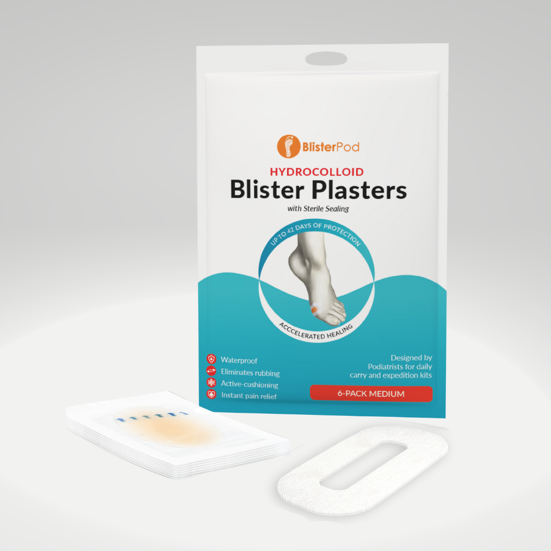 BlisterPod Hydrocolloid Blister Plaster Bandages Hydrocolloid - Blister Prevention