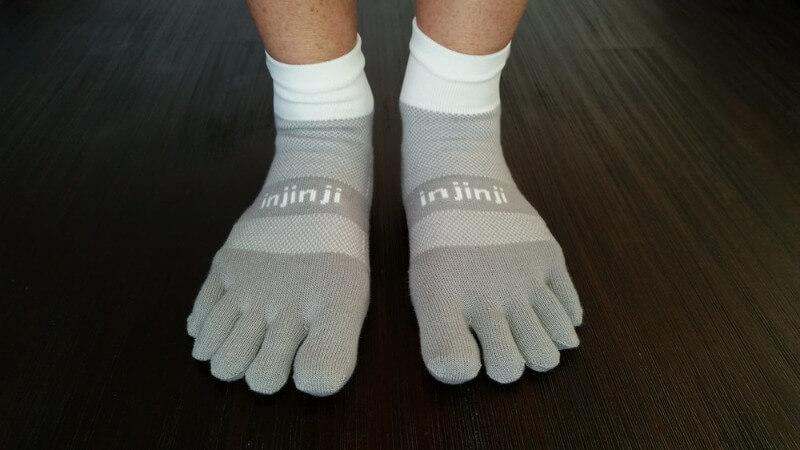 toe-socks reduce pressure between the toes to prevent blisters