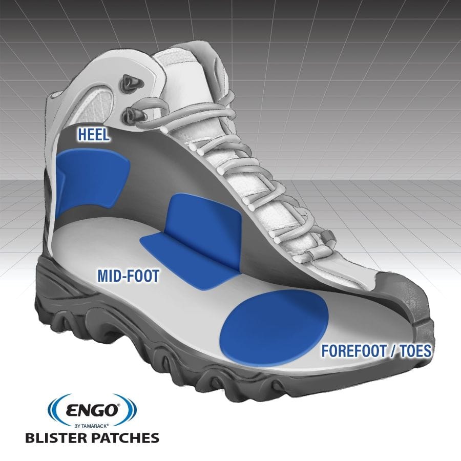 ENGO Patches in boots