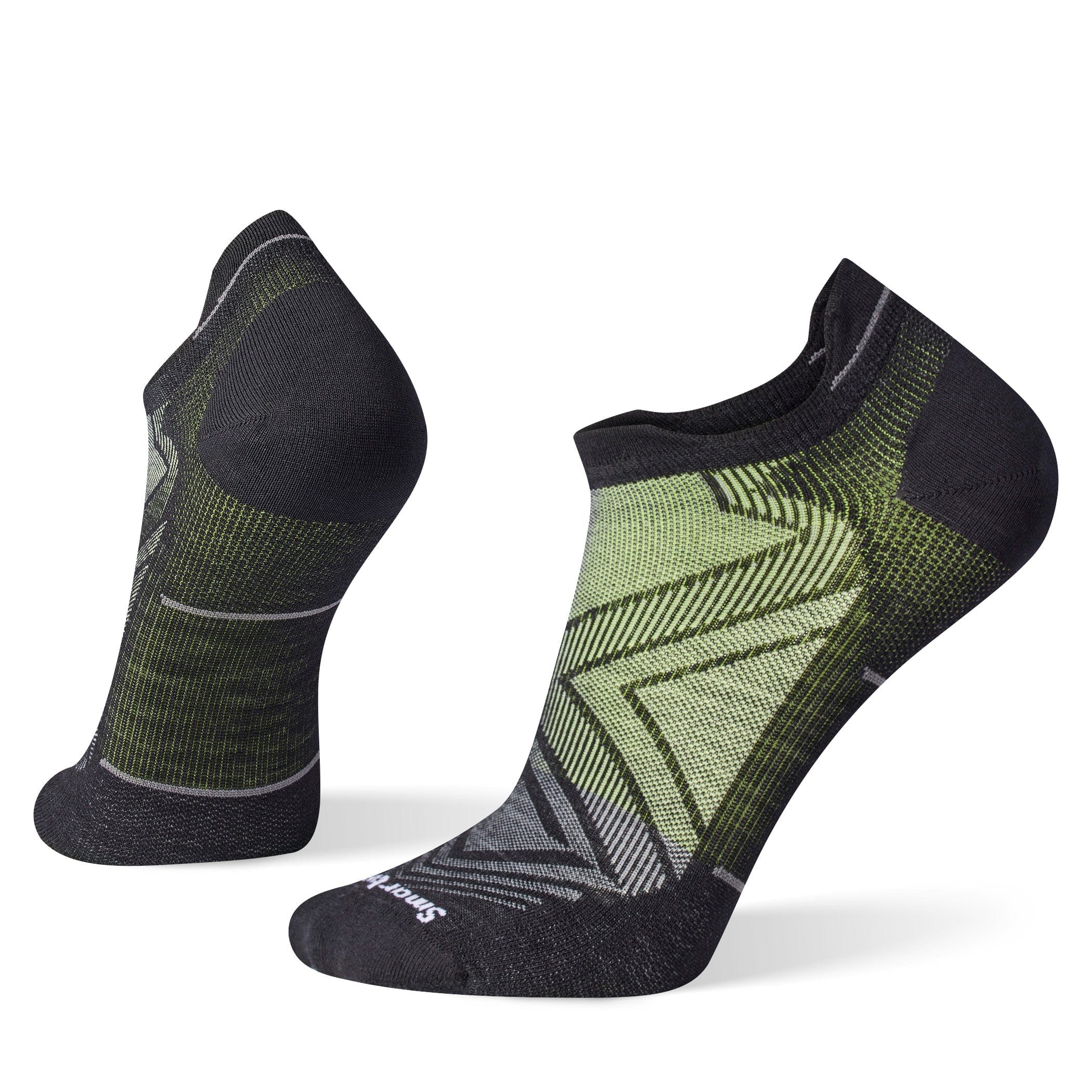 10327610001 - Smartwool Men's Run Zero Cushion Low Ankle Socks, Black - SW001651001-1-p