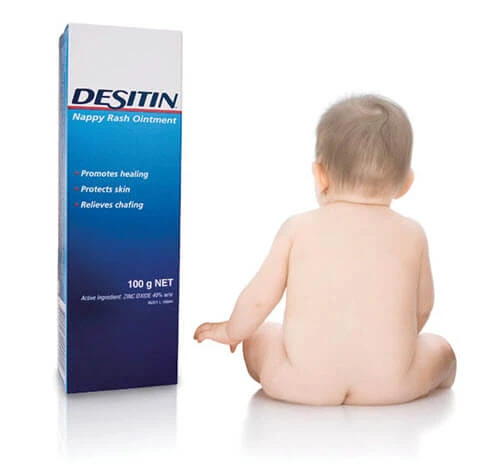 Desitin for preventing nappy rash - maceration