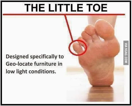 Little toe damage