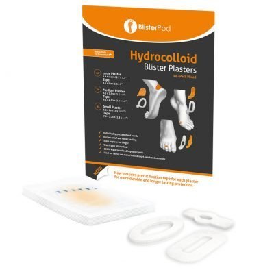 blisterpod hydrocolloid blister bandages mixed 10-pack new and improved